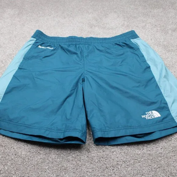The North Face Hydrenaline 2000 Shorts Mens Large Blue Windwall w/ 9" inseam - Picture 2 of 15